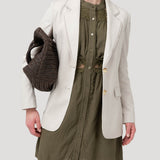 Chaqueta Lino Mujer Anana Beige Rockford