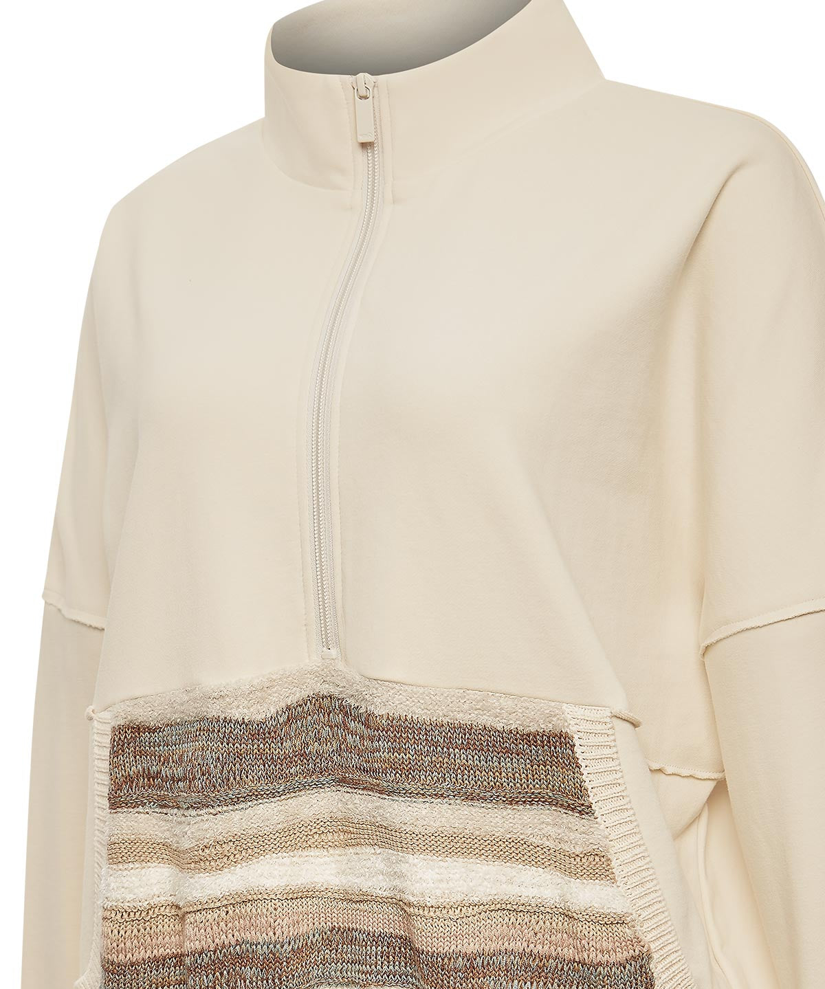 Polerón Algodón Orgánico Mujer Boro Beige Rockford