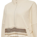 Polerón Algodón Orgánico Mujer Boro Beige Rockford