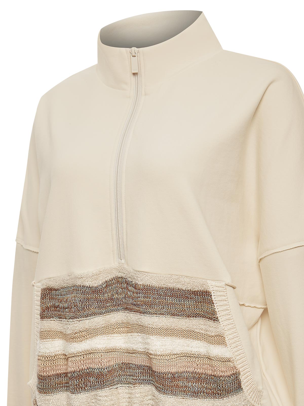 Polerón Algodón Orgánico Mujer Boro Beige Rockford