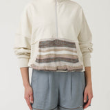 Polerón Algodón Orgánico Mujer Boro Beige Rockford