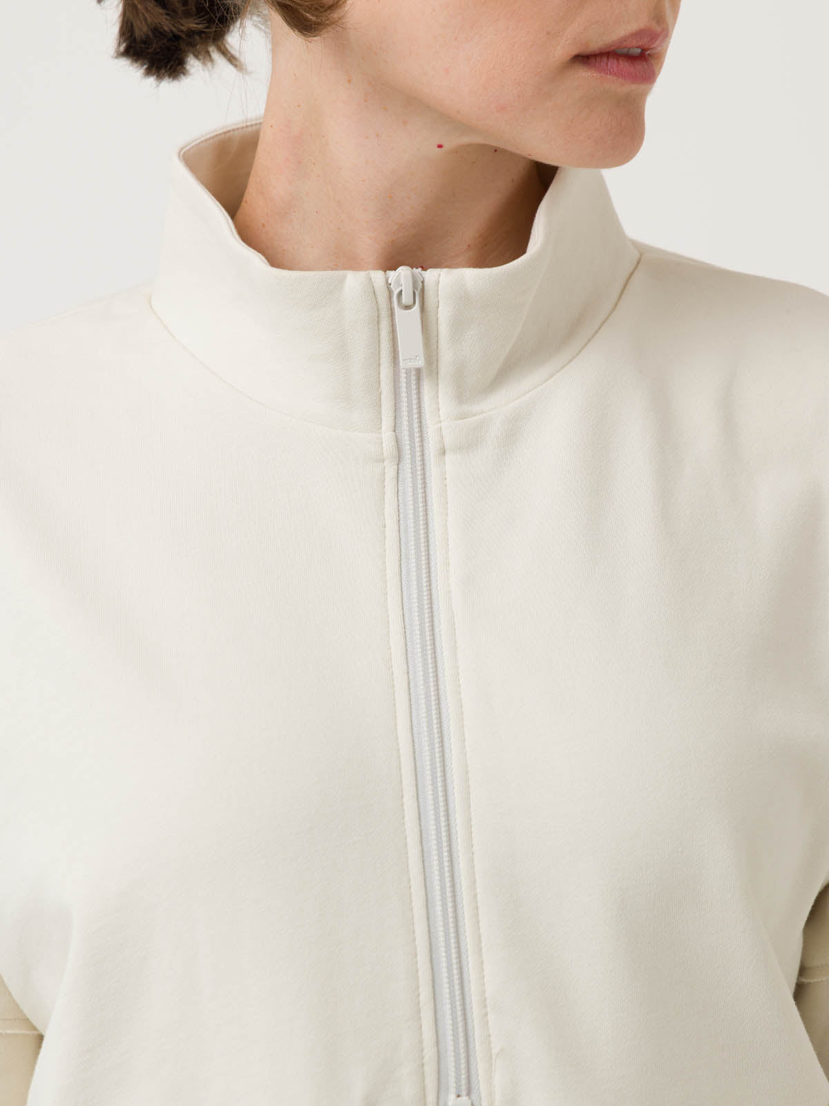 Polerón Algodón Orgánico Mujer Boro Beige Rockford