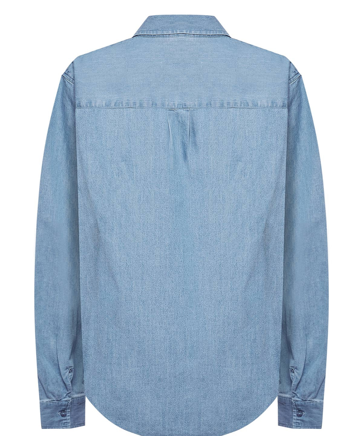 Blusa Algodón Orgánico Mujer Makalu Azul Rockford