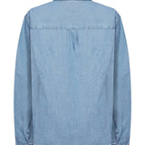 Blusa Algodón Orgánico Mujer Makalu Azul Rockford