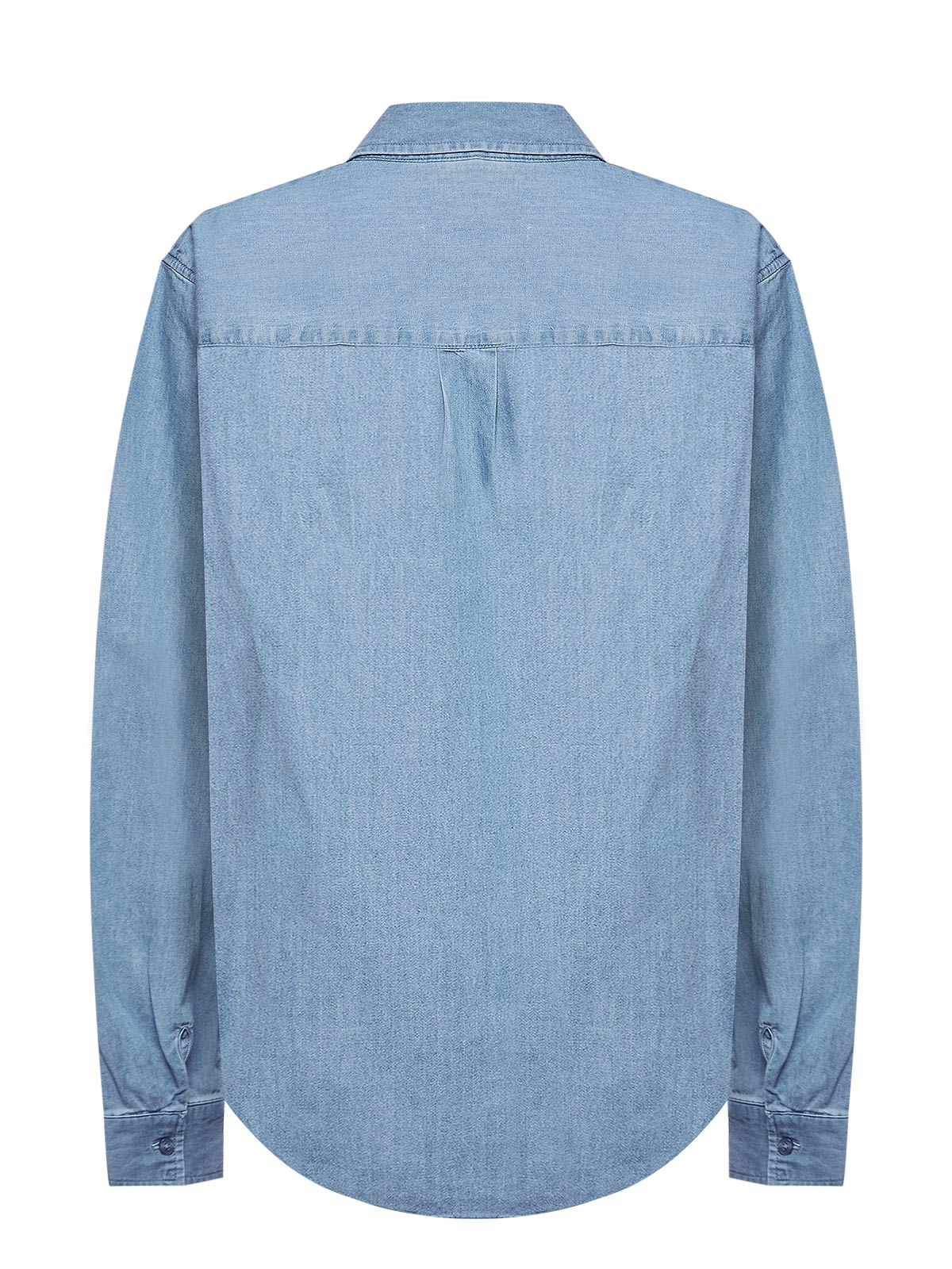 Blusa Algodón Orgánico Mujer Makalu Azul Rockford