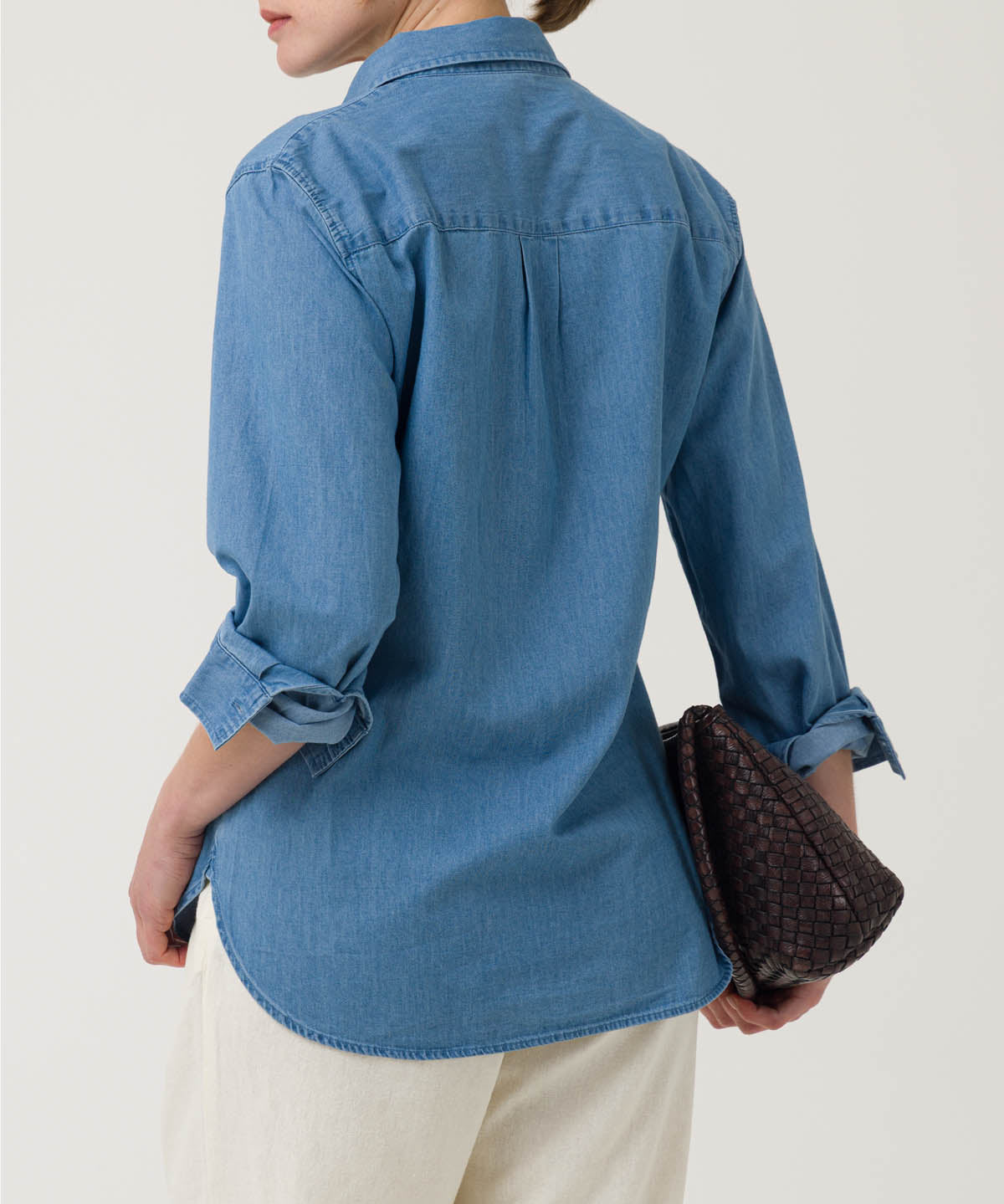 Blusa Algodón Orgánico Mujer Makalu Azul Rockford
