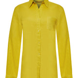 Blusa Lino Orgánico Mujer Lirio Amarillo Rockford