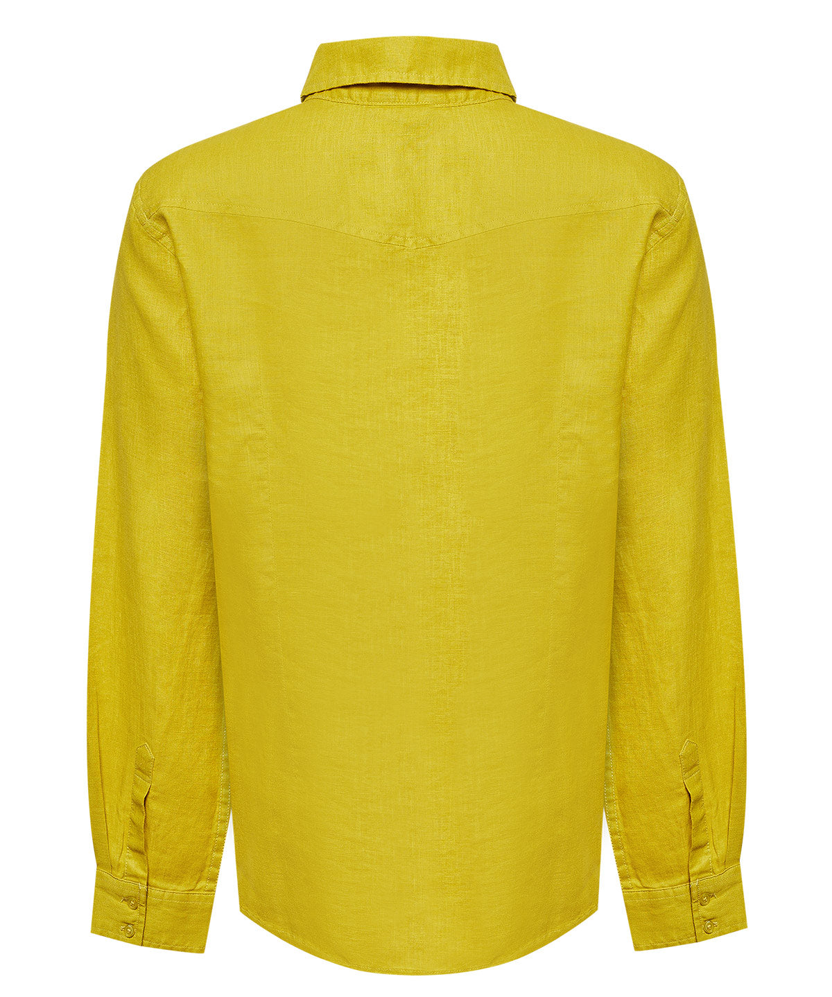 Blusa Lino Orgánico Mujer Lirio Amarillo Rockford