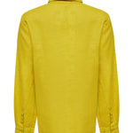 Blusa Lino Orgánico Mujer Lirio Amarillo Rockford