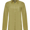 Blusa Lino Orgánico Mujer Lirio Verde Rockford