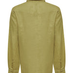 Blusa Lino Orgánico Mujer Lirio Verde Rockford