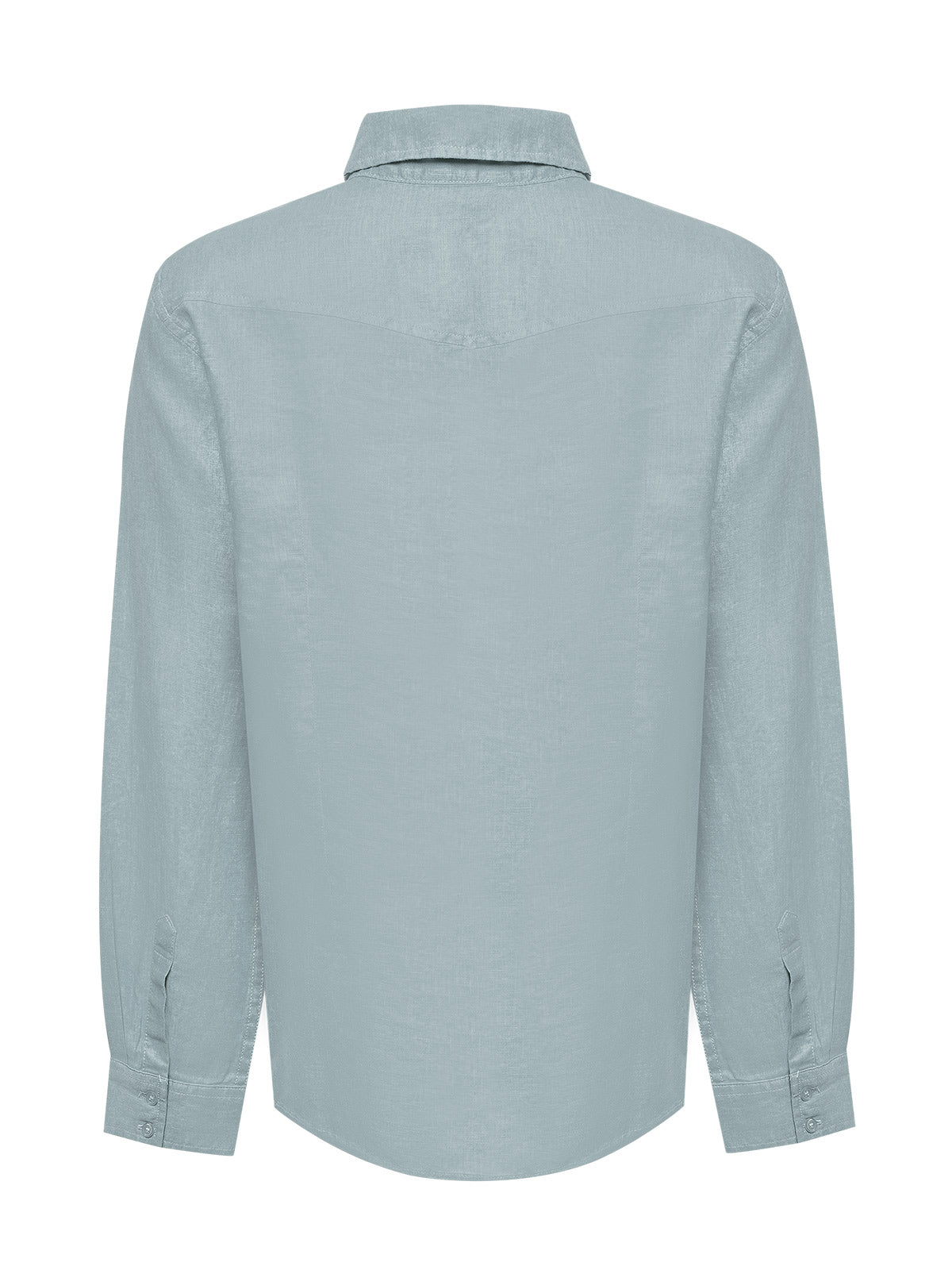 Blusa Lino Orgánico Mujer Lirio Celeste Rockford