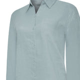 Blusa Lino Orgánico Mujer Lirio Celeste Rockford