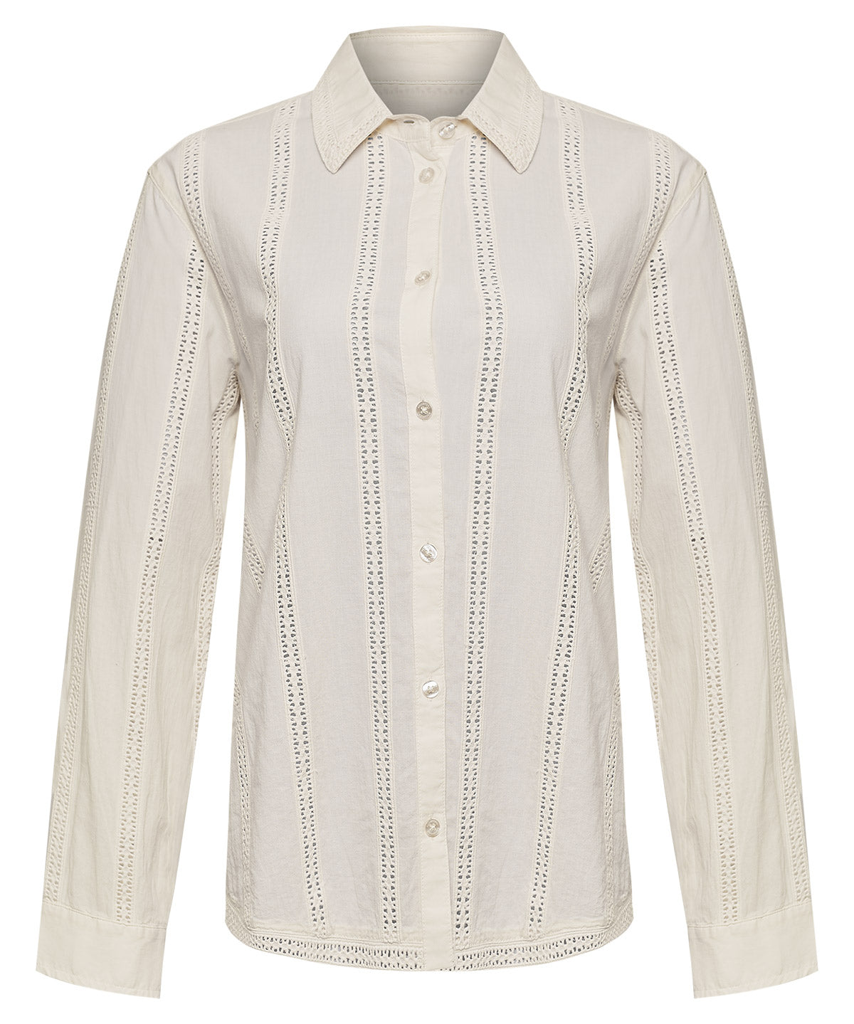 Blusa Algodón Orgánico Mujer Zambor Blanco Rockford