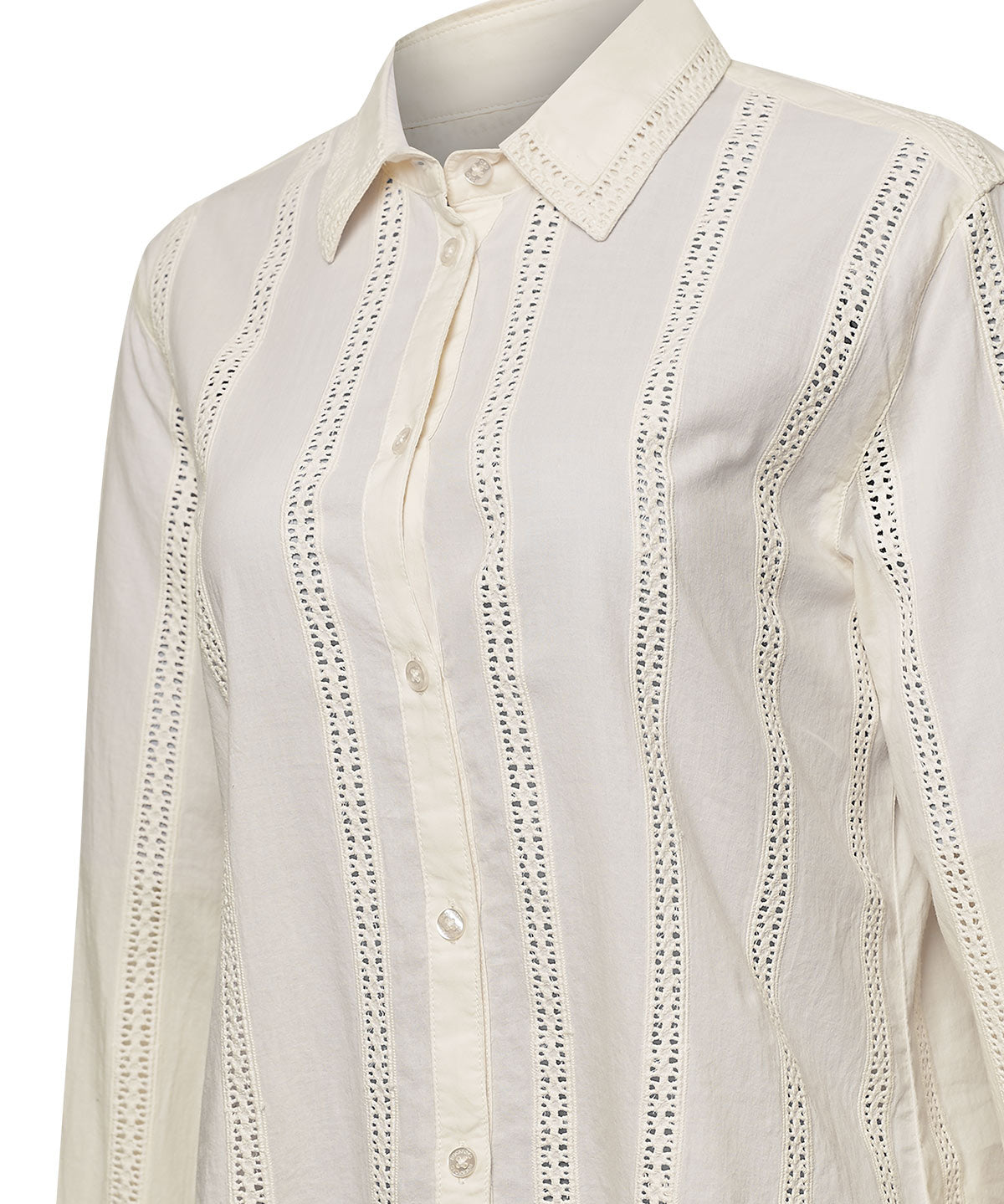 Blusa Algodón Orgánico Mujer Zambor Blanco Rockford