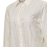 Blusa Algodón Orgánico Mujer Zambor Blanco Rockford