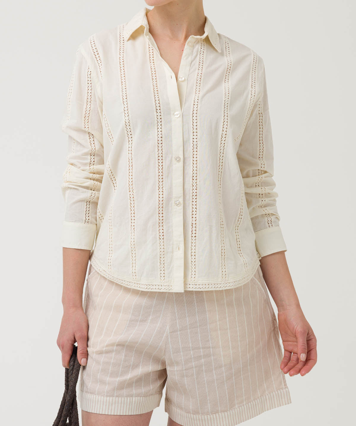 Blusa Algodón Orgánico Mujer Zambor Blanco Rockford