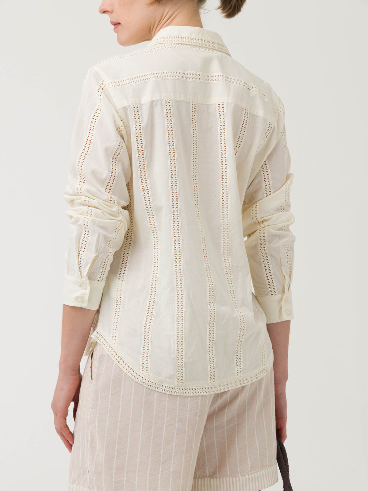 Blusa Algodón Orgánico Mujer Zambor Blanco Rockford