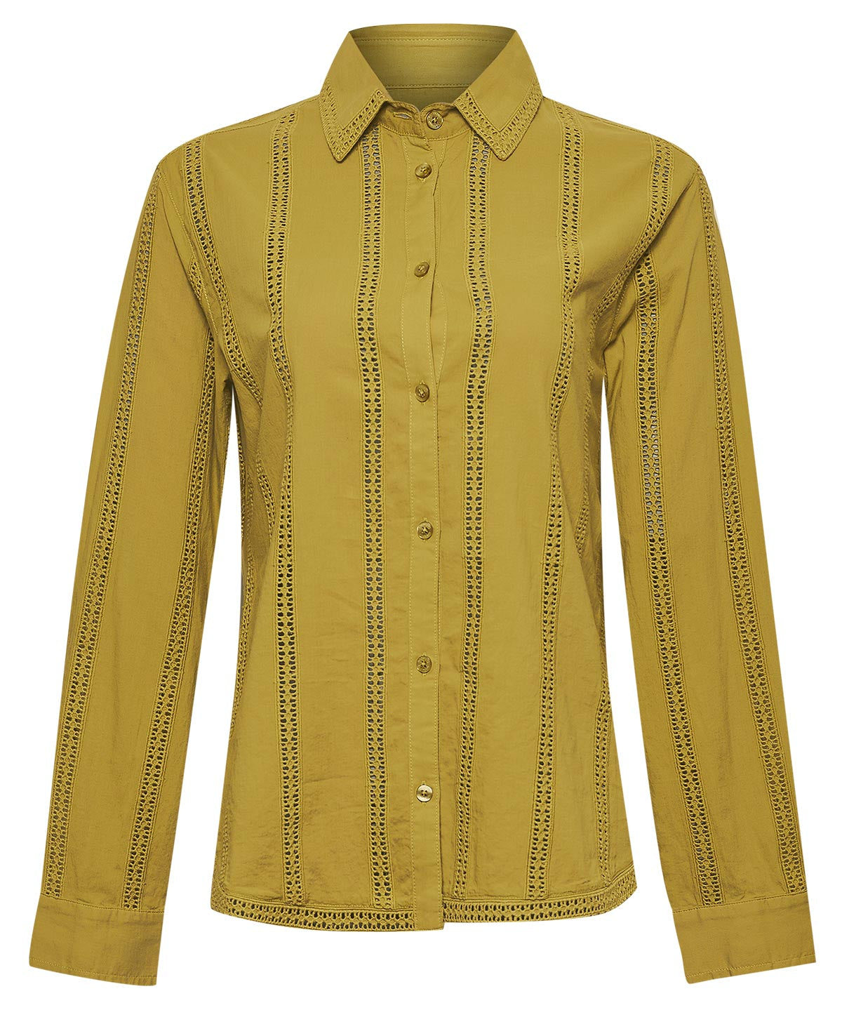 Blusa Algodón Orgánico Mujer Zambor Verde Rockford