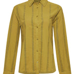 Blusa Algodón Orgánico Mujer Zambor Verde Rockford