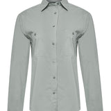 Blusa Algodón Orgánico Mujer Coop Gris Rockford