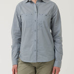 Blusa Algodón Orgánico Mujer Coop Gris Rockford