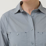 Blusa Algodón Orgánico Mujer Coop Gris Rockford