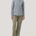 Blusa Algodón Orgánico Mujer Coop Gris Rockford