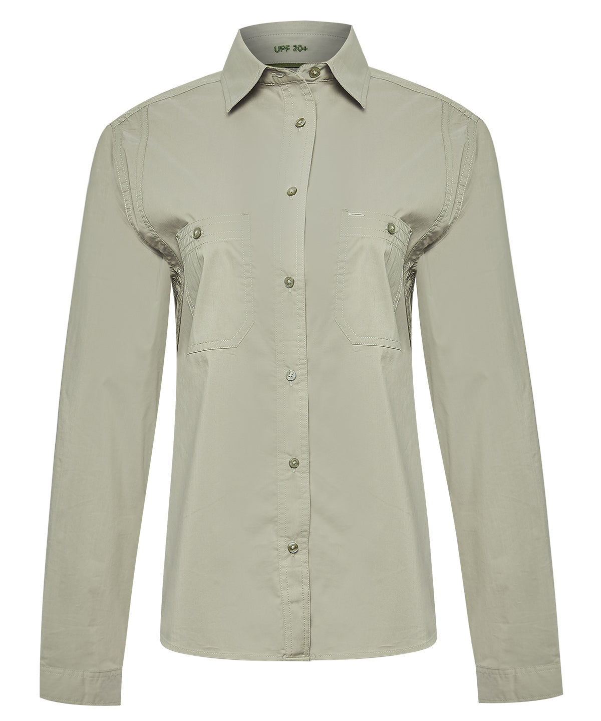 Blusa Algodón Orgánico Mujer Coop Verde Rockford