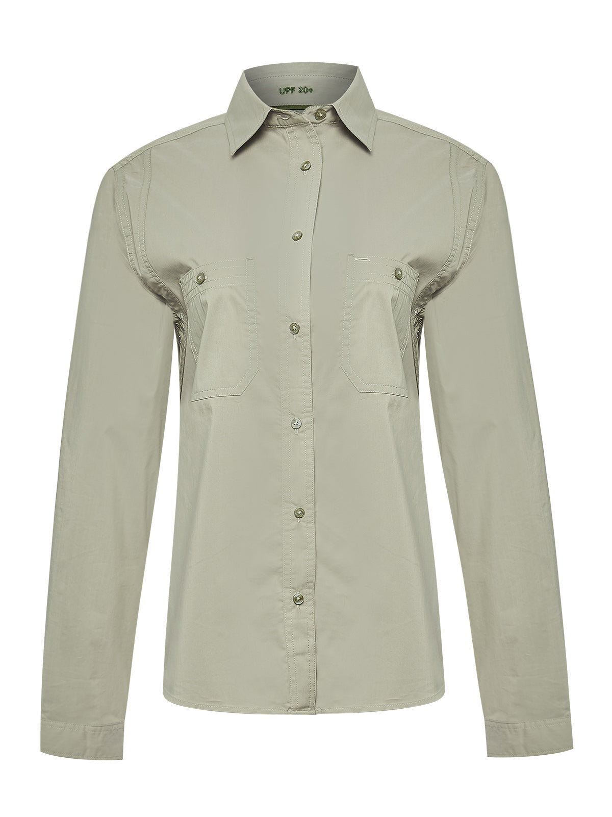 Blusa Algodón Orgánico Mujer Coop Verde Rockford