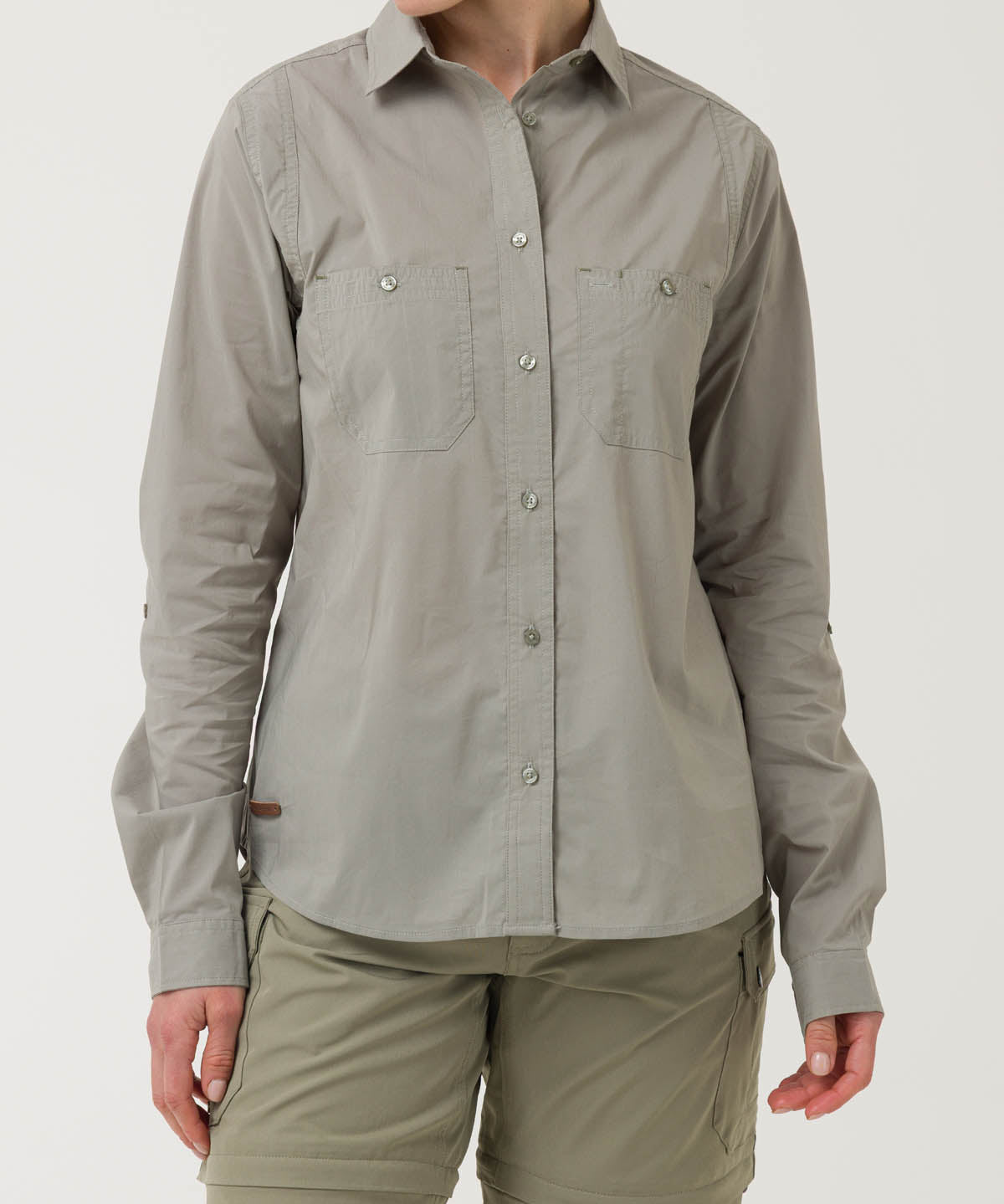 Blusa Algodón Orgánico Mujer Coop Verde Rockford