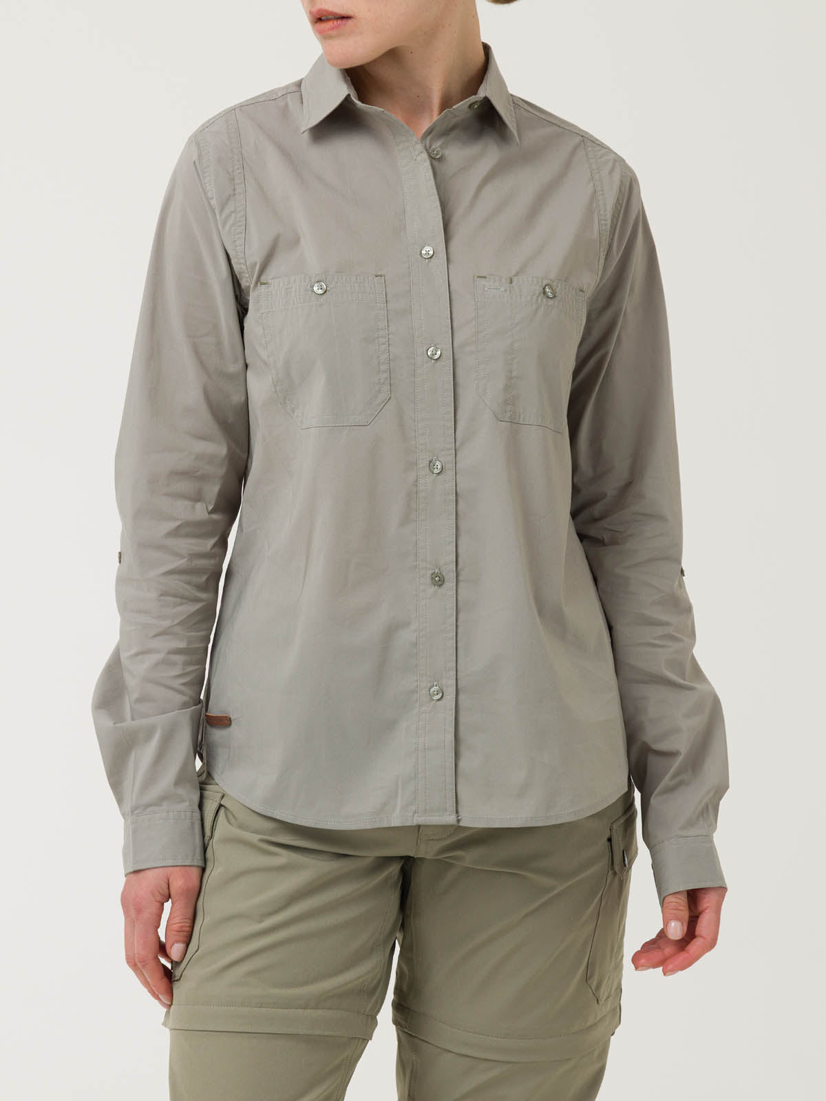 Blusa Algodón Orgánico Mujer Coop Verde Rockford