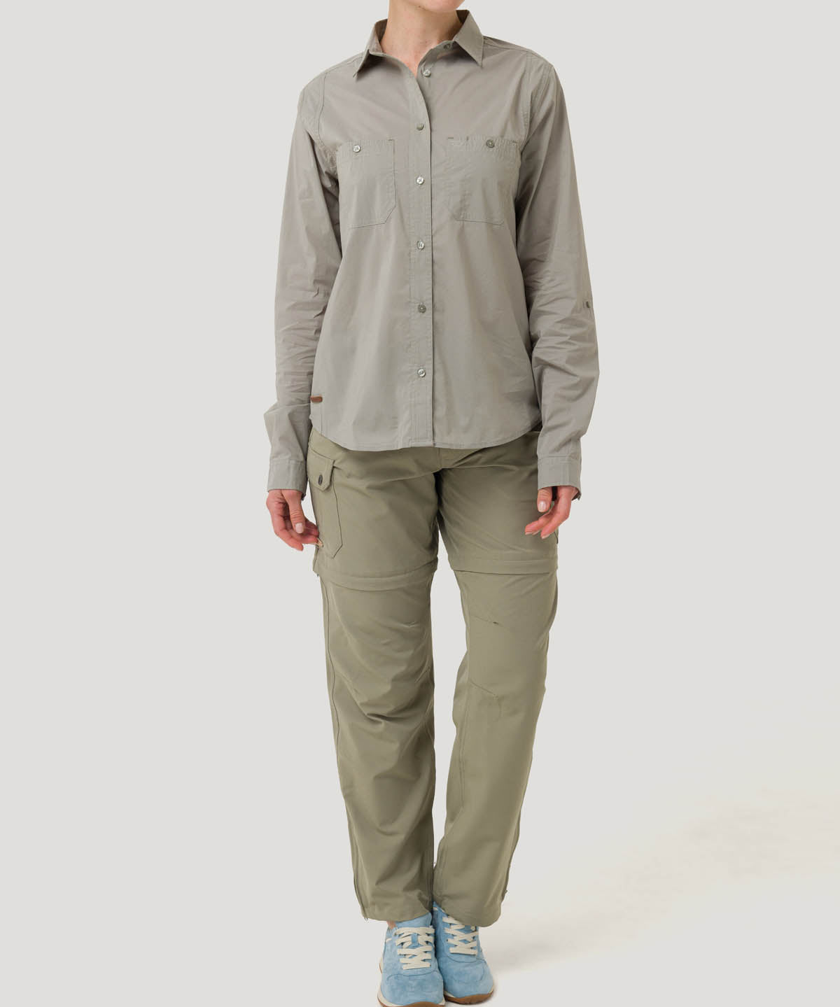Blusa Algodón Orgánico Mujer Coop Verde Rockford