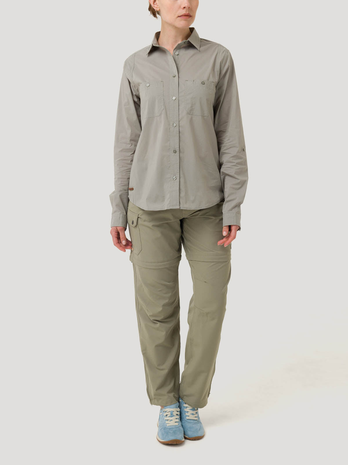 Blusa Algodón Orgánico Mujer Coop Verde Rockford