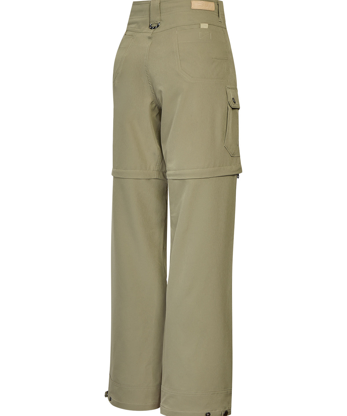 Pantalón Fibras Recicladas Mujer Desmontable Verde Rockford