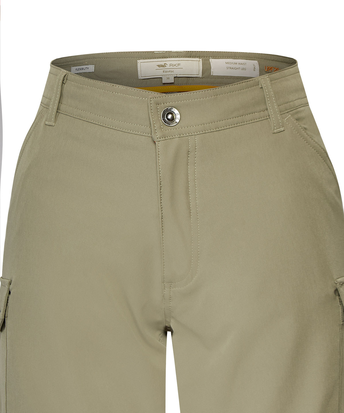 Pantalón Fibras Recicladas Mujer Desmontable Verde Rockford
