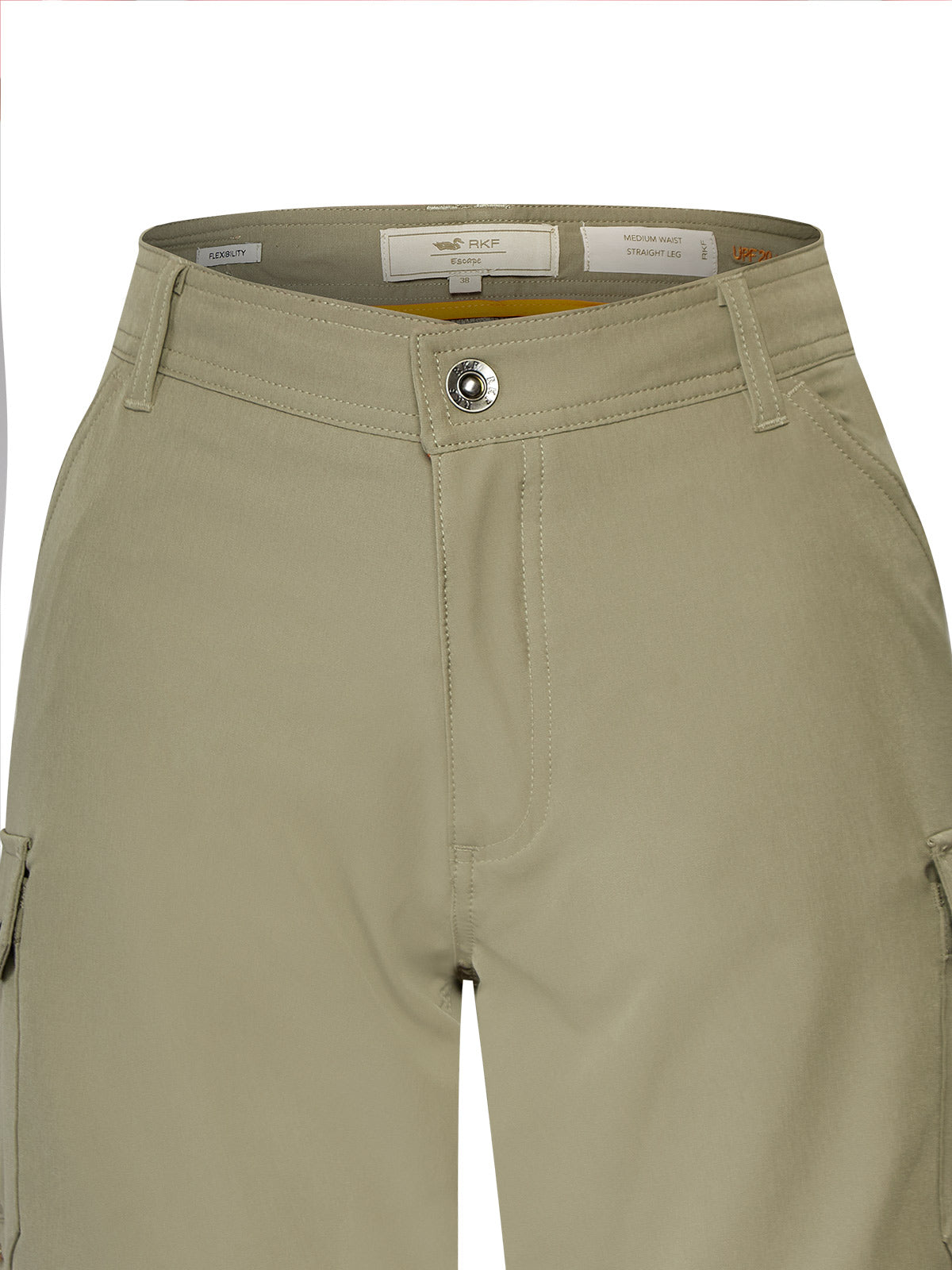 Pantalón Fibras Recicladas Mujer Desmontable Verde Rockford