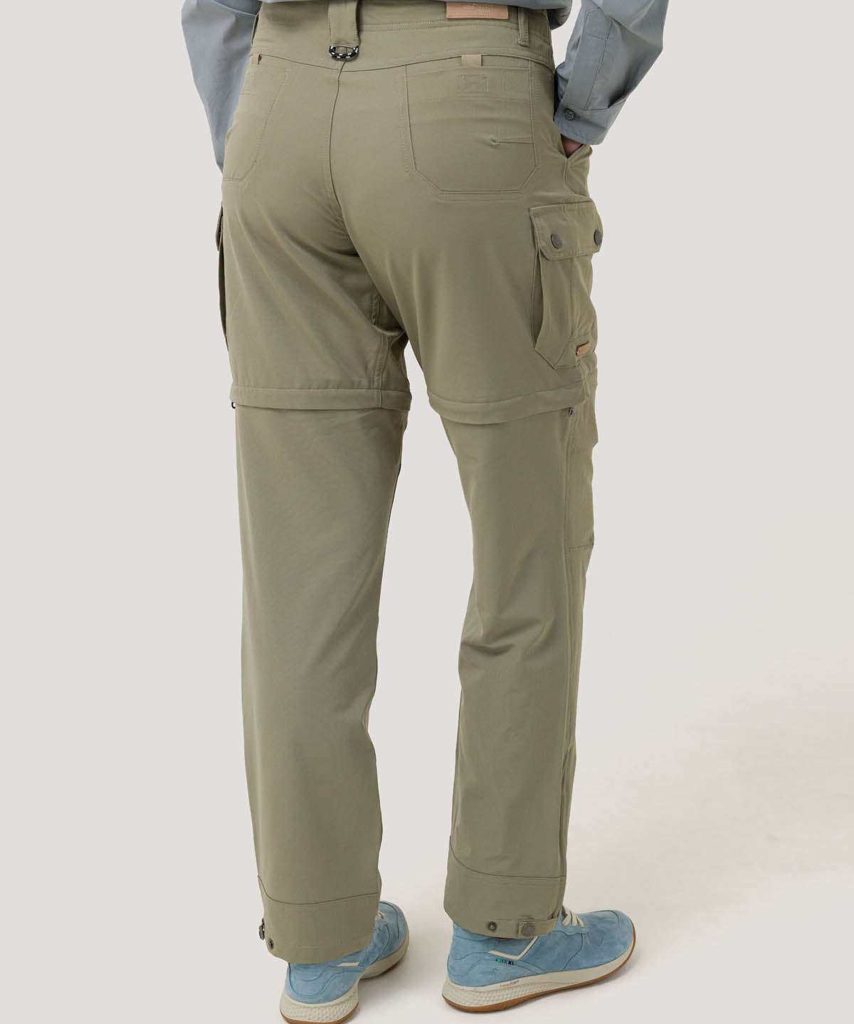 Pantalón Fibras Recicladas Mujer Desmontable Verde Rockford