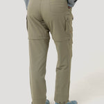 Pantalón Fibras Recicladas Mujer Desmontable Verde Rockford