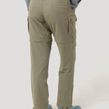 Pantalón Fibras Recicladas Mujer Desmontable Verde Rockford