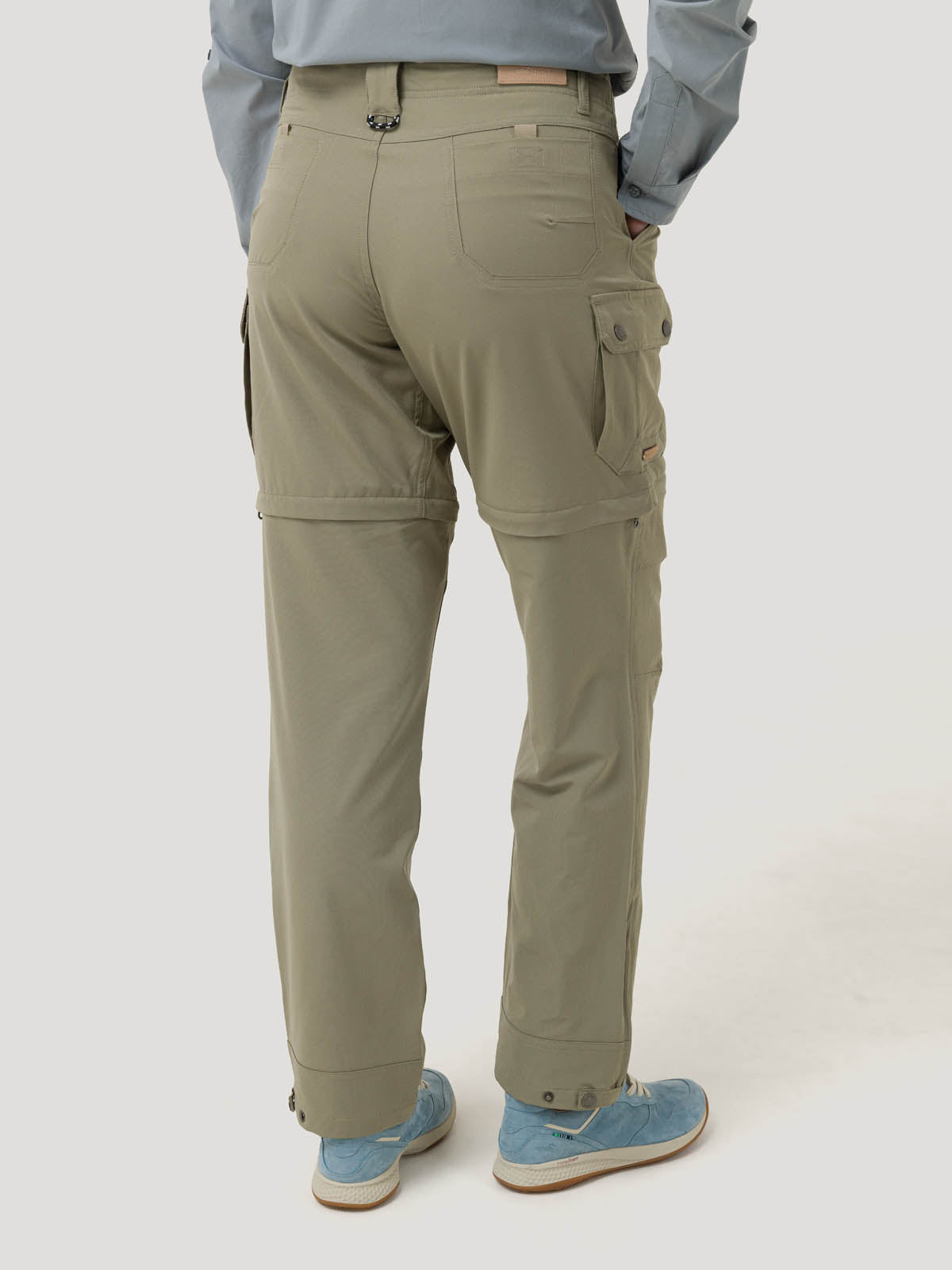 Pantalón Fibras Recicladas Mujer Desmontable Verde Rockford