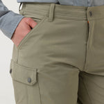 Pantalón Fibras Recicladas Mujer Desmontable Verde Rockford