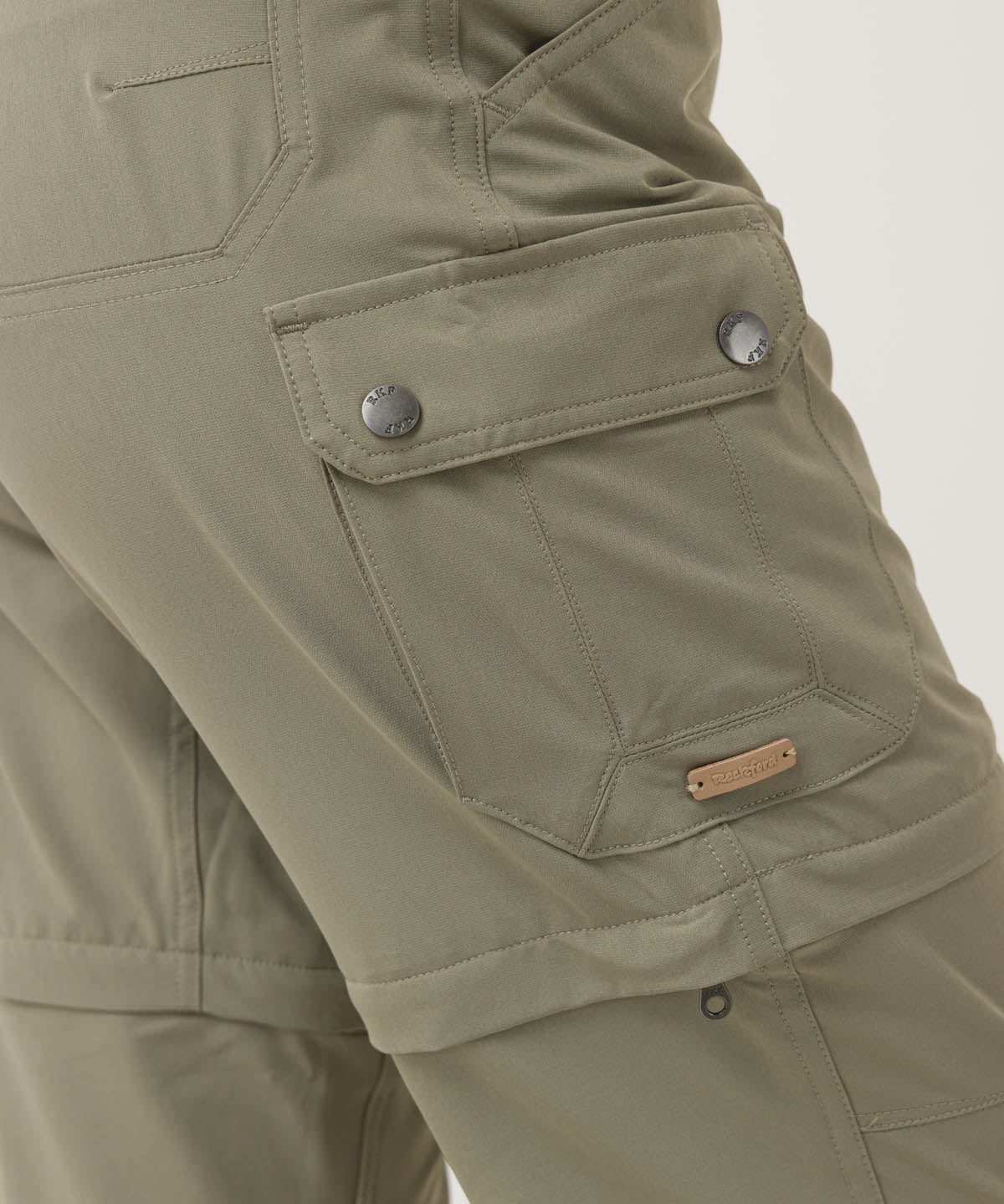 Pantalón Fibras Recicladas Mujer Desmontable Verde Rockford