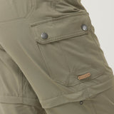 Pantalón Fibras Recicladas Mujer Desmontable Verde Rockford