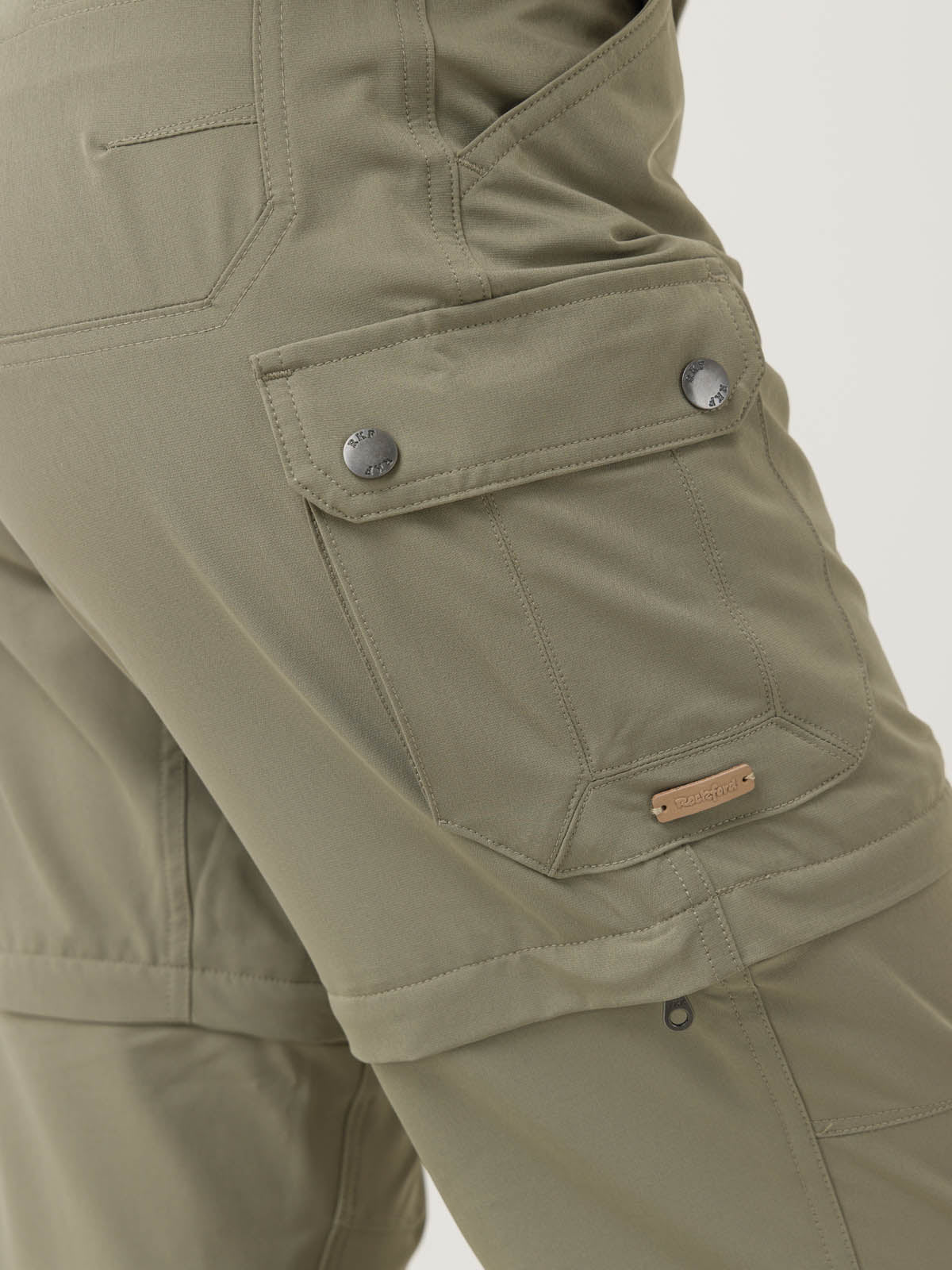 Pantalón Fibras Recicladas Mujer Desmontable Verde Rockford