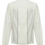Blusa Algodón Orgánico Mujer Serpent Blanco Rockford