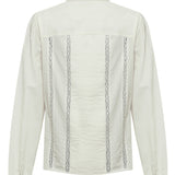 Blusa Algodón Orgánico Mujer Serpent Blanco Rockford