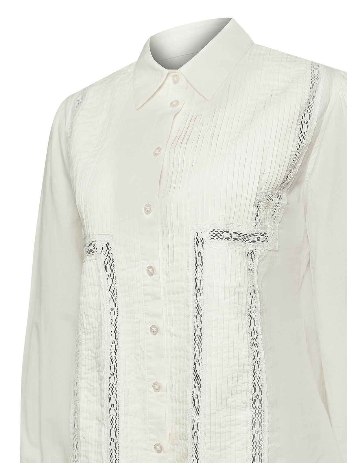 Blusa Algodón Orgánico Mujer Serpent Blanco Rockford