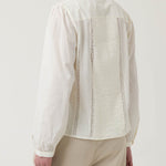 Blusa Algodón Orgánico Mujer Serpent Blanco Rockford