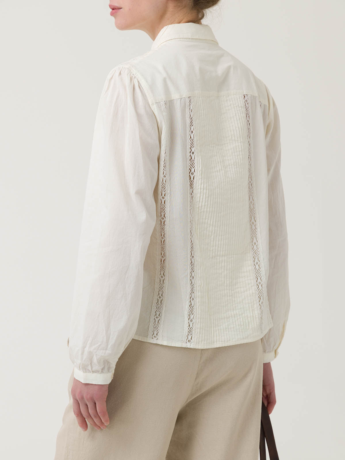 Blusa Algodón Orgánico Mujer Serpent Blanco Rockford